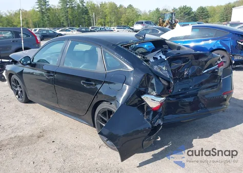 2022 Honda Civic Sport z USA, uszkodzony, nr VIN 2HGFE2F5XNH527381